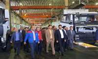 بازدید مهرداد عظیمی، از مجموعه صنعتی شرکت ارس خودرو دیزل (گروه صنعتی آمیکو)  